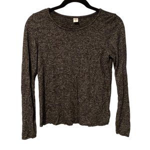 Old Navy size XS black/dark grey long sleeve knit sweater